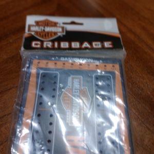 Harley Davidson game cribbage new in pkg